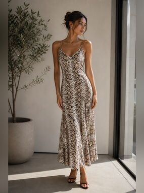 Caroline Constas | Dresses | Caroline Constas Ribbed Knit Crochet Collar Midi  Dress Size Medium | Poshmark